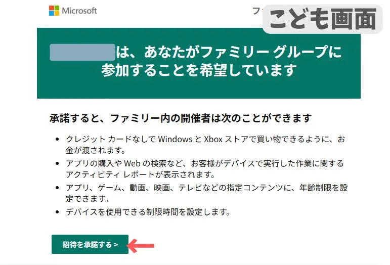 追加されるメンバーに届くメール内容